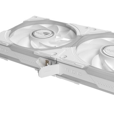 ASUS  ROG EURUX GR120 FAN ARGB REVERSE WHITE (120mm ホワイト リバースファン) 