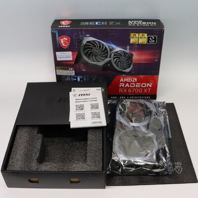 【札幌店】中古  MSI Radeon RX 6700 XT MECH 2X 12G (RX6700XT 12GB) 144981 