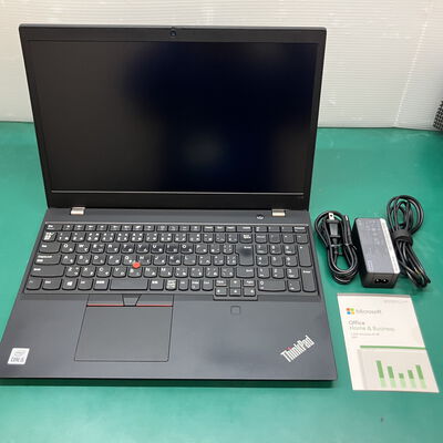 【浦添城間店(沖縄)】中古  Lenovo ThinkPad L15 Gen 1 (INTEL Core i5 10210U 1.6GHz/16GB/SSD256GB/-/オンボード/15.6/1920x1080/Wi-Fi/WEBCAM/W11P64/MicrosoftOffice H&B 2024付) 182474 