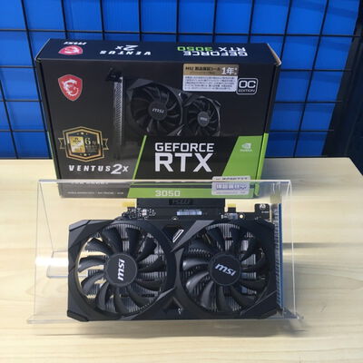 【博多店】中古  MSI GeForce RTX 3050 VENTUS 2X E 6G OC(6GB PCI-E) 3310006282 
