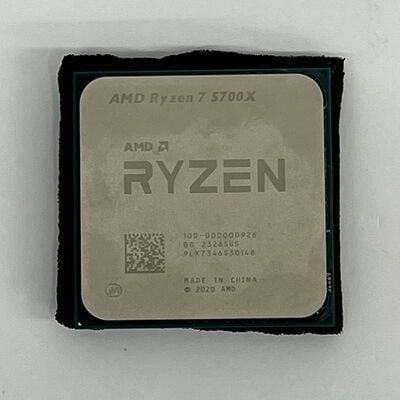 【津ラッツ店】中古  AMD Ryzen 7 5700X (AM4/3.4GHz/36M/C8/T16/65W) 150182 