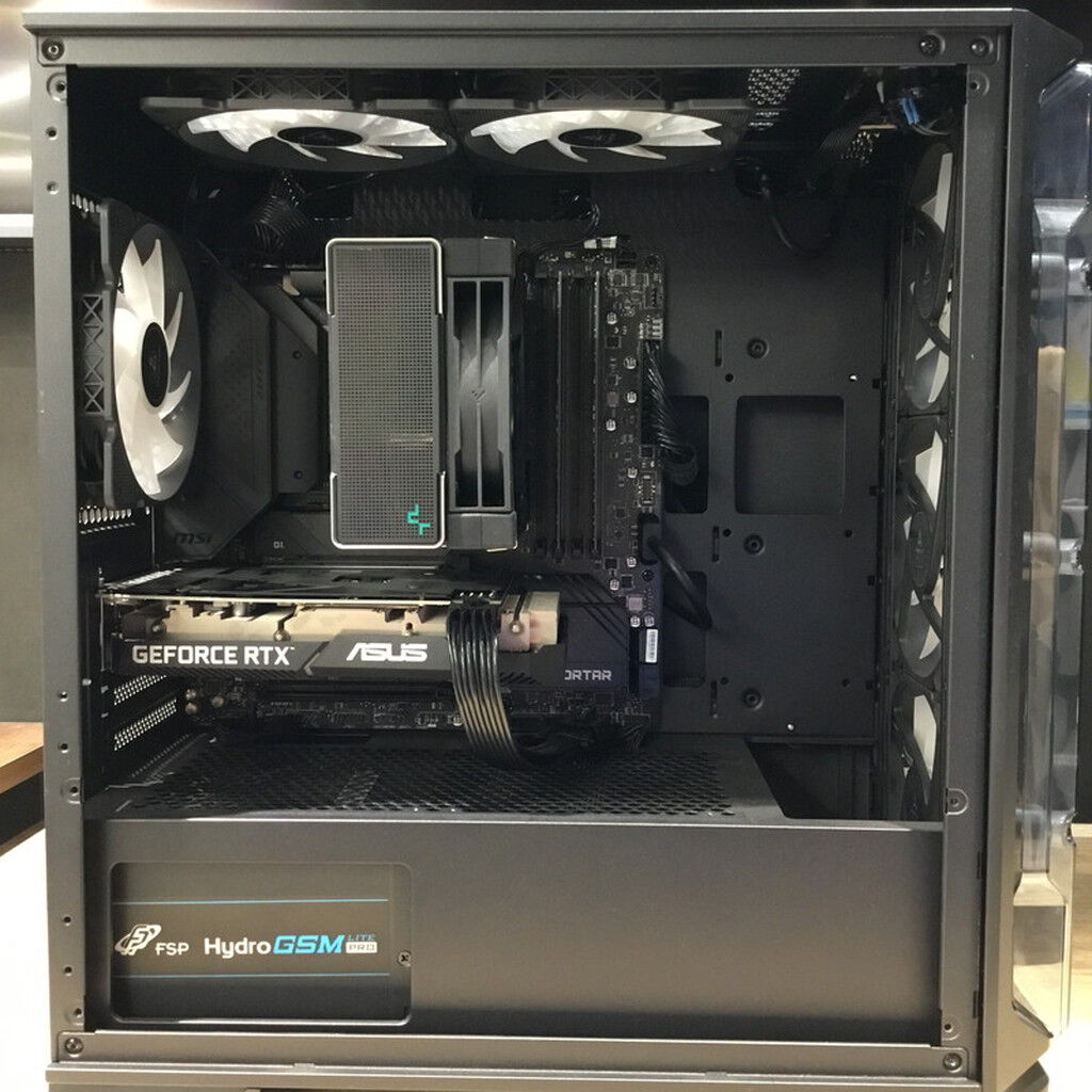 中古 自作PC (Corei7-12700KF/32GB/SSD512GB+SSD500GB/無し/RTX3060Ti
