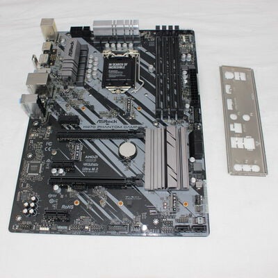 【通販センター】中古  ASRock H470 Phantom Gaming 4 (H470 1200 ATX DDR4) 142778 