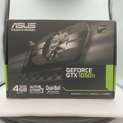 【新潟店】中古  ASUS PH-GTX1050TI-4G(GTX1050Ti 4G GDR5 single) 133559 