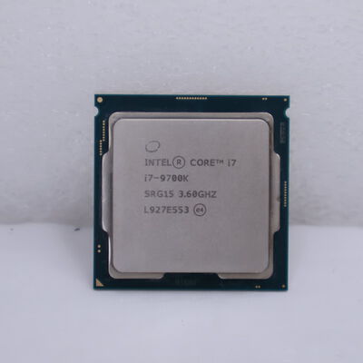 【通販センター】中古  INTEL Core i7 9700K (1151/3.60GHz/12M/C8/T8) 138481 