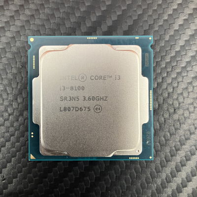 【富士青葉店】中古  INTEL Core i3 8100 (1151/3.60GHz/6M/C4/T4) 136202 