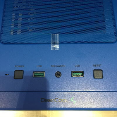 【松山環状枝松店】中古  DEEPCOOL MACUBE110 BLUE(M-ATX ｶﾞﾗｽ ) 180731 