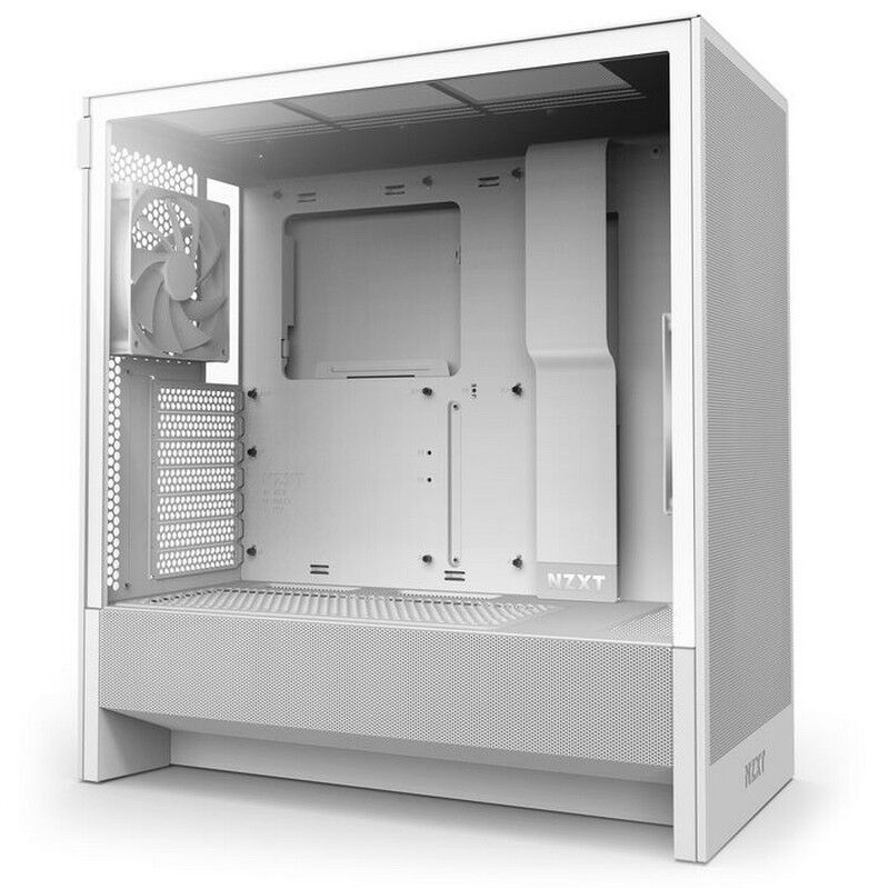 NZXT H5 Flow CC-H52FW-01 (E-ATX ガラス ホワイト) ｜ パソコン
