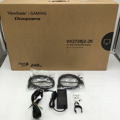 【白山FM松任店】中古  Viewsonic VX2728J2-2K-7 (27"W 2H1DP 240Hz WQHD) 4950002033 