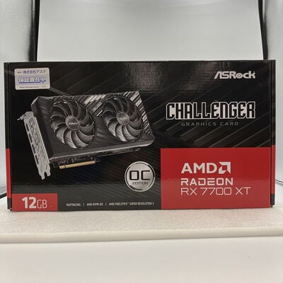 【新潟店】中古  ASRock RX7700XT CL 12GO RX7700XT Challenger OC (RX7700XT 12G) 162739 