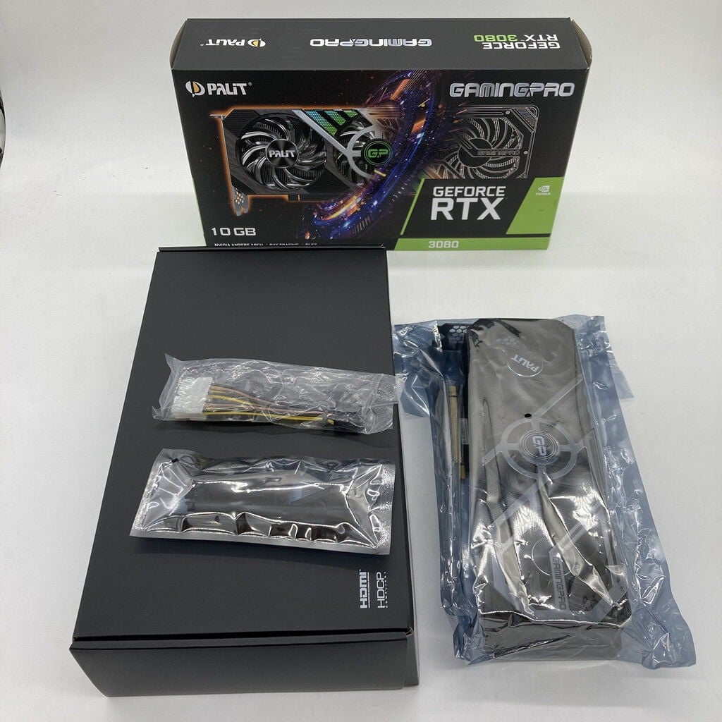中古 Palit GeForce RTX 3080 GamingPro NED3080019IA-132AA (RTX3080