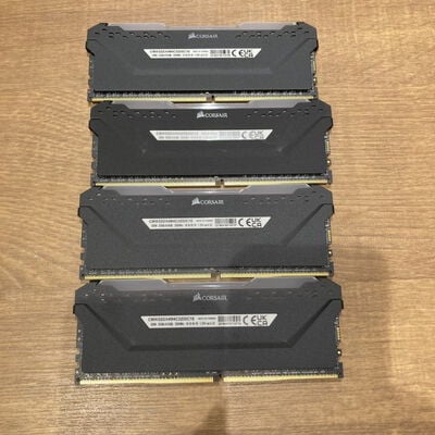 【富山本郷店】中古  Corsair CMW32GX4M4C3200C16 (DDR4 PC4-25600 8GBx4) 4760001778 