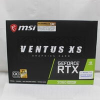 中古  MSI GeForce RTX 2060 SUPER VENTUS XS J OC（RTX2060SUPER 8GB） 3480040053 