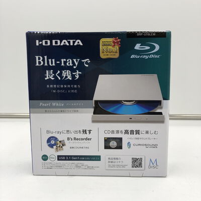 【福井日之出店】中古  ポータブルブルーレイドライブ BRP-UT6LEW 5200001149 