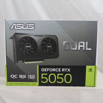 【通販センター】中古  ASUS DUAL-RTX5050-O8G (RTX5050 8GB) 183158 