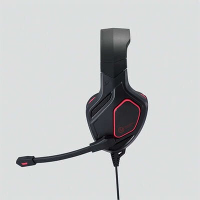 エレコム  HS-G50BK (ゲーミングヘッドセット ブラック) 