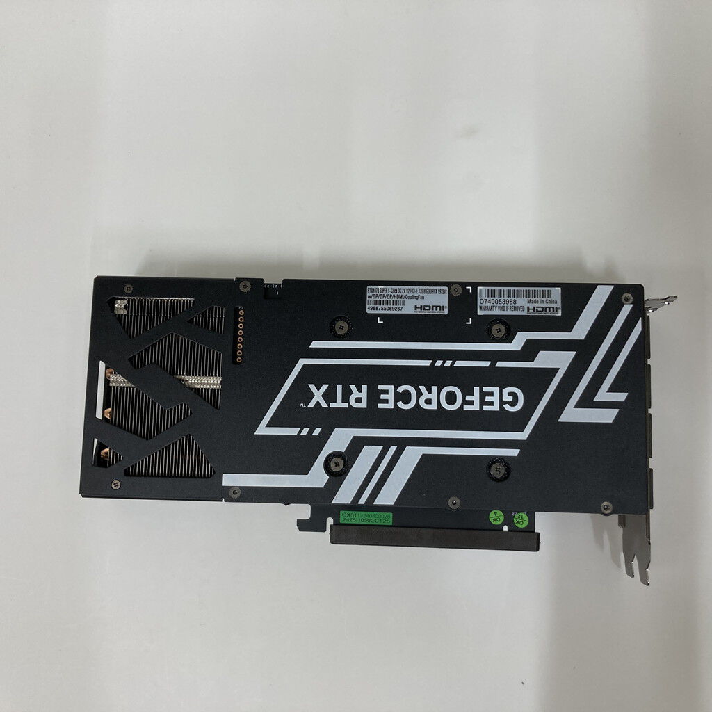 中古 玄人志向 GG-RTX4070SP-E12GB/DF(RTX4070 SUPER 12GB
