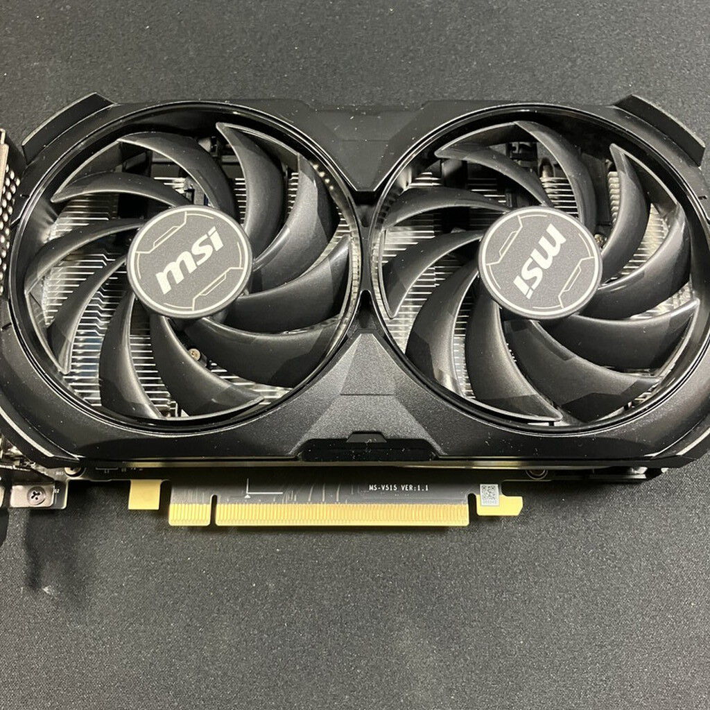 中古　4060ti 8gb 中古 MSI GeForce RTX 4060 Ti VENTUS 2X BLACK 8G OC(RTX4060Ti