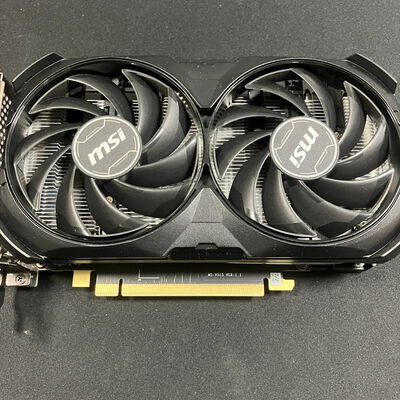 【大宮店】中古  MSI GeForce RTX 4060 Ti VENTUS 2X BLACK 8G OC?(RTX4060Ti 8GB) 158559 