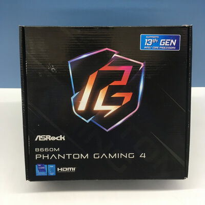 【博多店】中古  ASRock B660M Phantom Gaming 4 (B660 mATX DDR4) 150359 