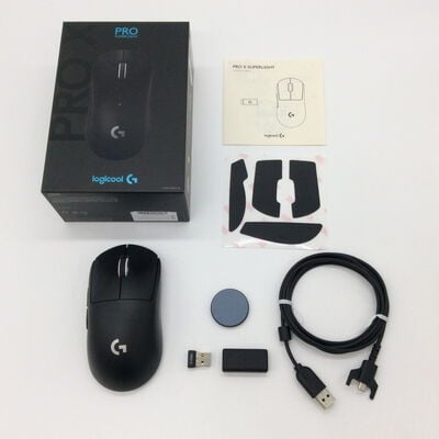 【浜松店】中古  Logicool PRO X SUPERLIGHT Wireless Gaming Mouse G-PPD-003WL-BK 146967 