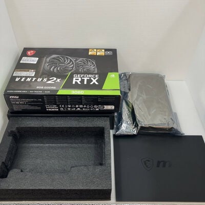 【秋葉原本店】中古  MSI GeForce RTX 3060 VENTUS 2X 8G OC (RTX3060 8G) 175495 