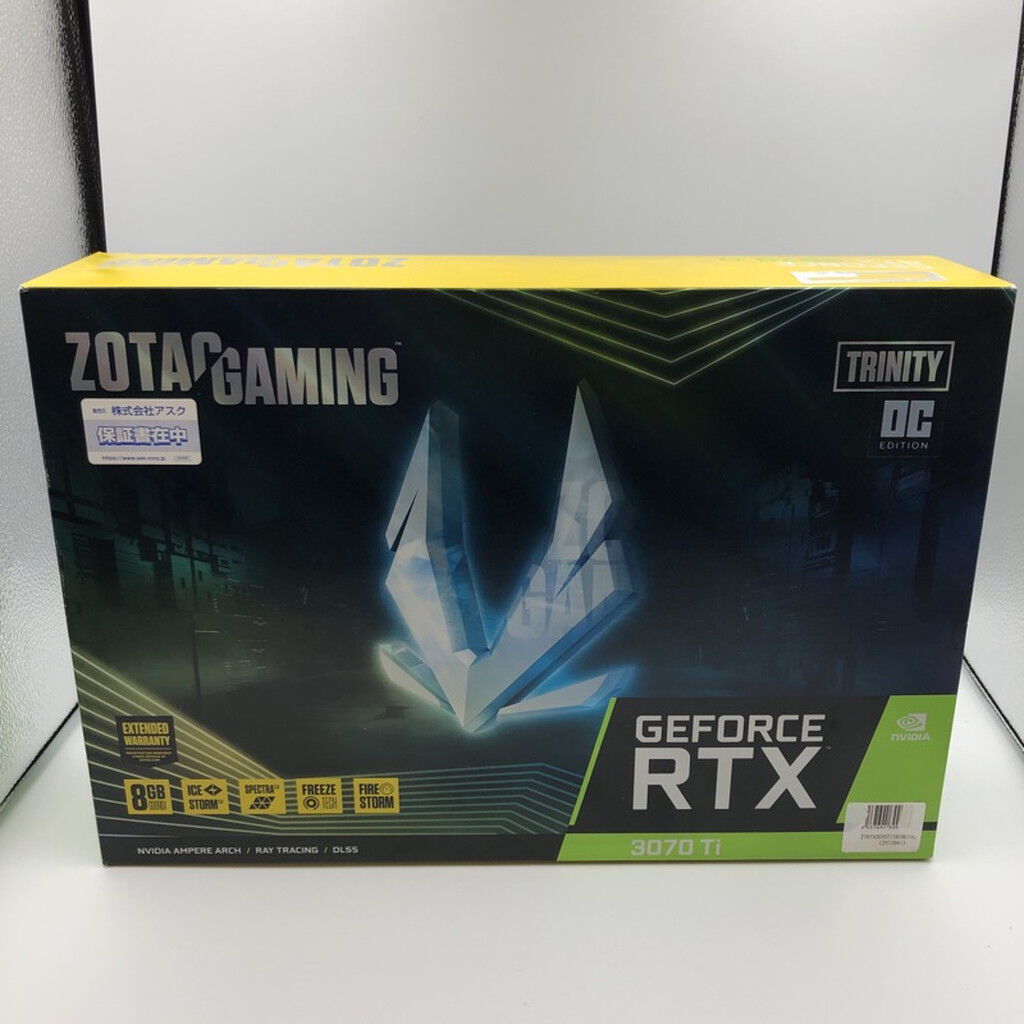 中古 ZOTAC ZT-A30710J-10P (RTX3070Ti 8GB) 4720003176 （396209