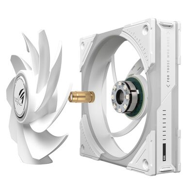 ASUS  ROG EURUX GR120 FAN ARGB REVERSE WHITE (120mm ホワイト リバースファン) 
