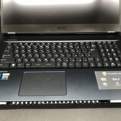 【宇都宮鶴田店】中古  MSI GE76-12UGS-218JP(i7-12700H/32GB/SSD1TB/RTX3070Ti/17.3WQHD/WLAN/Win11Pro) 3290006466 