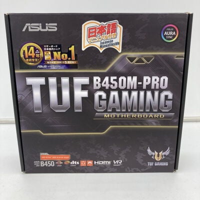 【福井日之出店】中古  ASUS TUF B450M-PLUS GAMING (B450 AM4 mATX DDR4) 137897 
