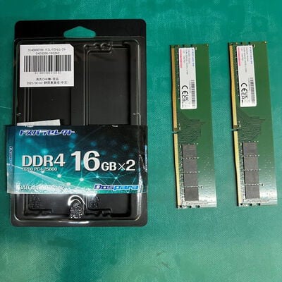 【静岡東瀬名店】中古  ドスパラセレクト D4D3200-16G2A2 (DDR4 PC4-25600 16GB 2枚組) 5140000789 