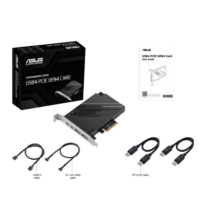 ASUS USB4 PCIe Gen4 カード 対応ケーブ1m付 USB4 PCIe Gen4 Card｜Motherboards｜ASUS USA