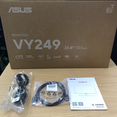 【甲府飯田店】中古  ASUS VY249HF-W (23.8"W 1H 1ms IPS) 4720002134 