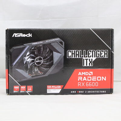 【通販センター】中古  ASRock Radeon RX 6600 XT Challenger ITX 8GB（RX6600 8GB） 3480035072 