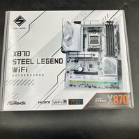 中古  ASRock X870 Steel Legend WiFi (X870 AM5 ATX DDR5) 172202 