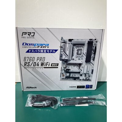 【富山本郷店】中古  ASRock B760 Pro RS/D4 WiFi White (B760 1700 ATX DDR4) 4760000569 