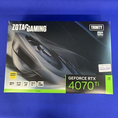 【横浜駅前店】中古  ZOTAC ZT-D40710J-10P (RTX4070Ti 12GB) 154201 
