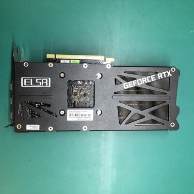 【津ラッツ店】中古  ELSA GeForce RTX 3060 S.A.C /L GD3060-12GEBSH4 3480036225