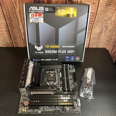 【富士青葉店】中古  ASUS TUF GAMING B860M-PLUS WIFI (B860 1851 mATX DDR5) 175446 