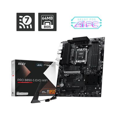 MSI  PRO B850-S EVO WIFI (B850 AM5 ATX) 