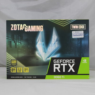 【通販センター】中古  ZOTAC GAMING GeForce RTX 3060 Ti GDDR6X Twin Edge ZT-A30620E-10P（RTX3060Ti 8GB） 3480035100 