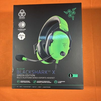 【なんば店】中古  Razer BlackShark V2 X Green (RZ04-03240600-R3M1) 3280021980 
