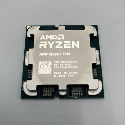 【秋葉原本店】中古  AMD Ryzen 7 7700 (AM5/3.8GHz/40M/C8/T16/65W) 154483 