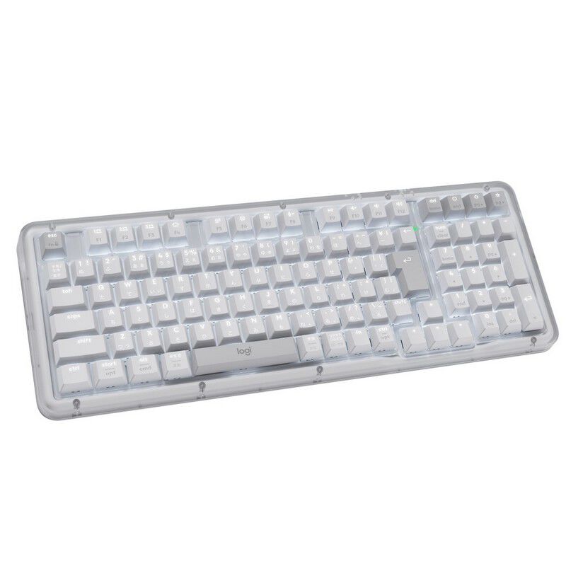 【超美品】Logicool ALTO KEYS K98M ホワイト Amazon.com: Logitech Alto Keys K98M Wireless Mechanical Keyboard