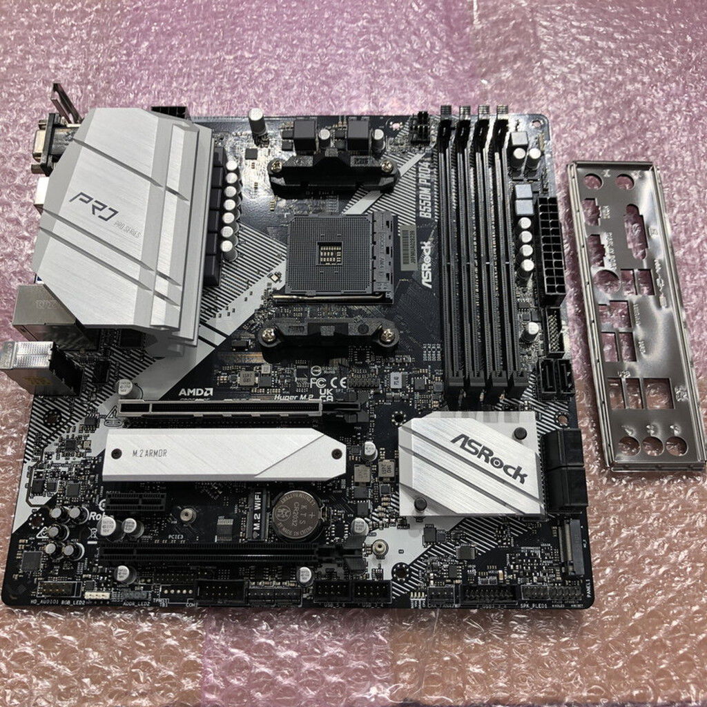 中古 ASRock B550M Pro4 (B550 AM4 mATX DDR4) 142938 （351556