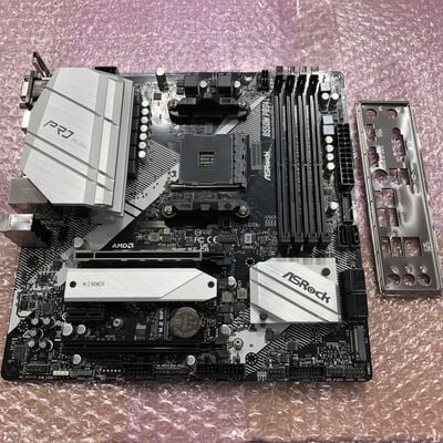 【宮崎恒久店】中古  ASRock B550M Pro4 (B550 AM4 mATX DDR4) 142938 