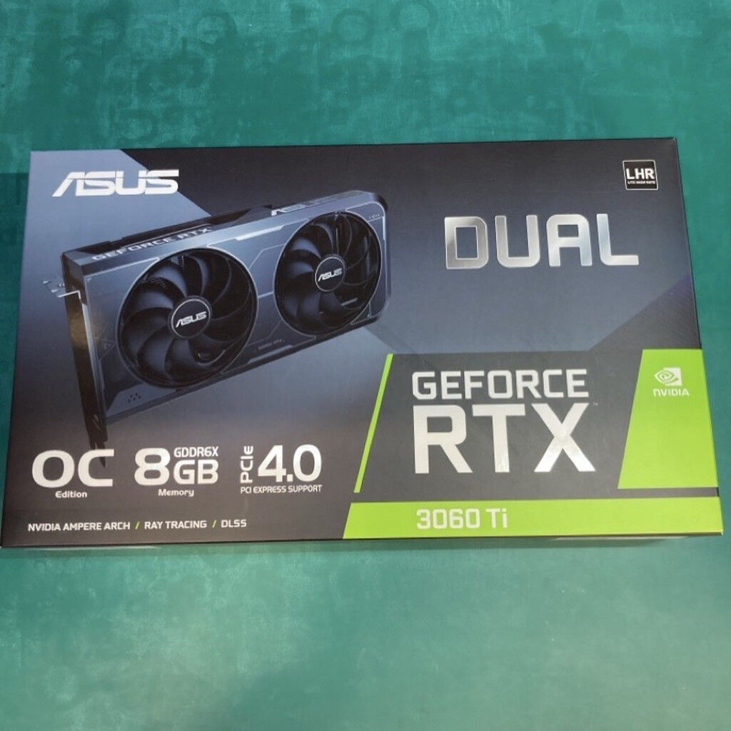 中古・3060Ti】ASUS DUAL-RTX3060TI-8G ASUS Dual GeForce RTX 3060 Ti
