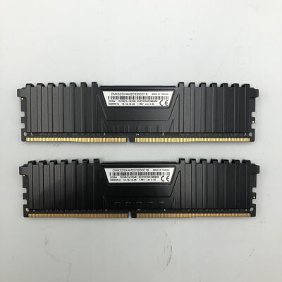 【水戸赤塚店】中古  CORSAIR CMK32GX4M2D32000C16（16GB 2枚組 合計32GB/PC4-25600） 4680003954 