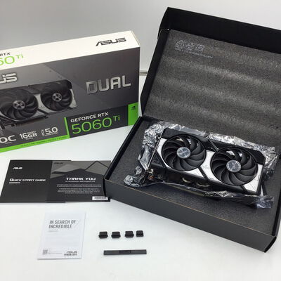 【白山FM松任店】中古  ASUS DUAL-RTX5060TI-O16G (RTX5060Ti 16G) 178229 