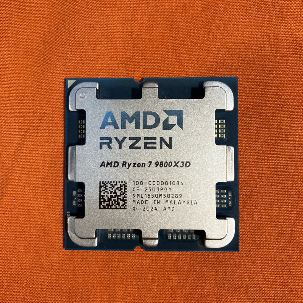【新品未使用】Ryzen 7 9800X3D AM5 新品未開封 AMD Ryzen 7 9800X3D Socket AM5 8コア 宅急便発送